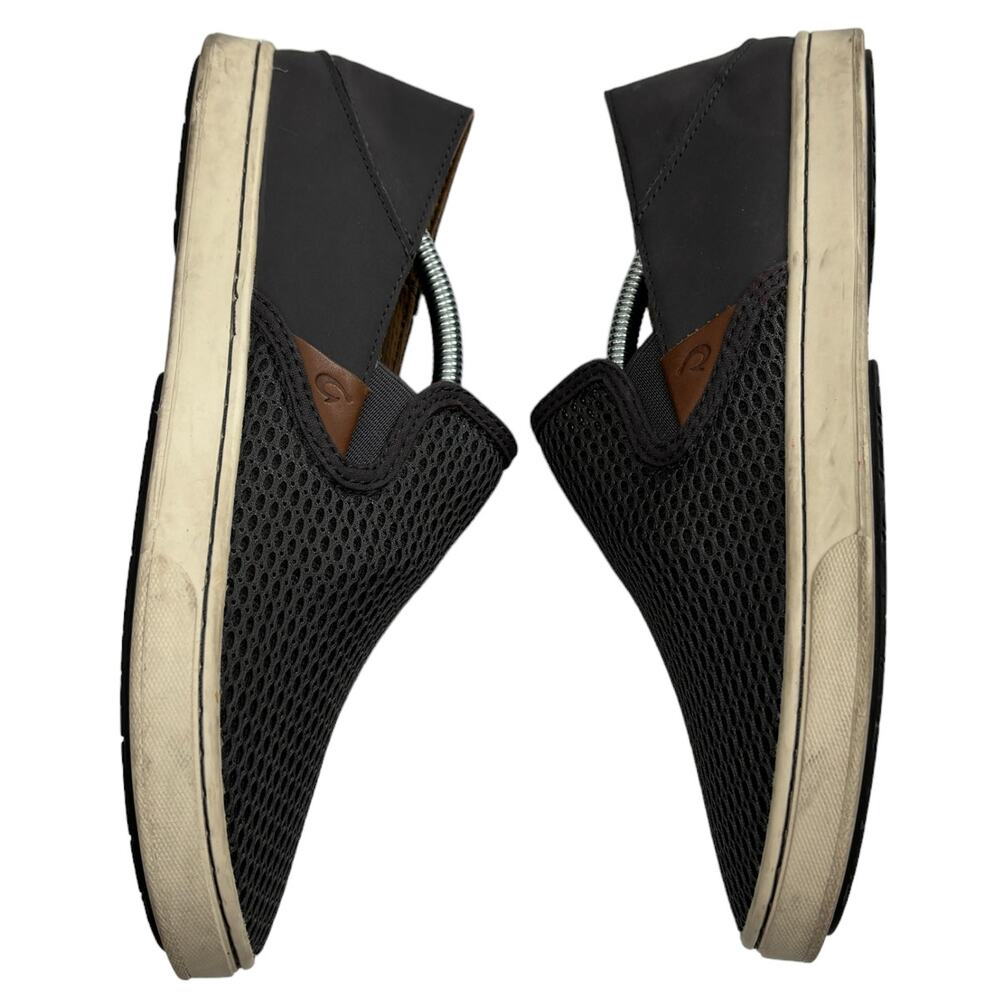 OluKai Women's Pavement Gray Pehuea Slip On Sneakers - Picture 6 of 11